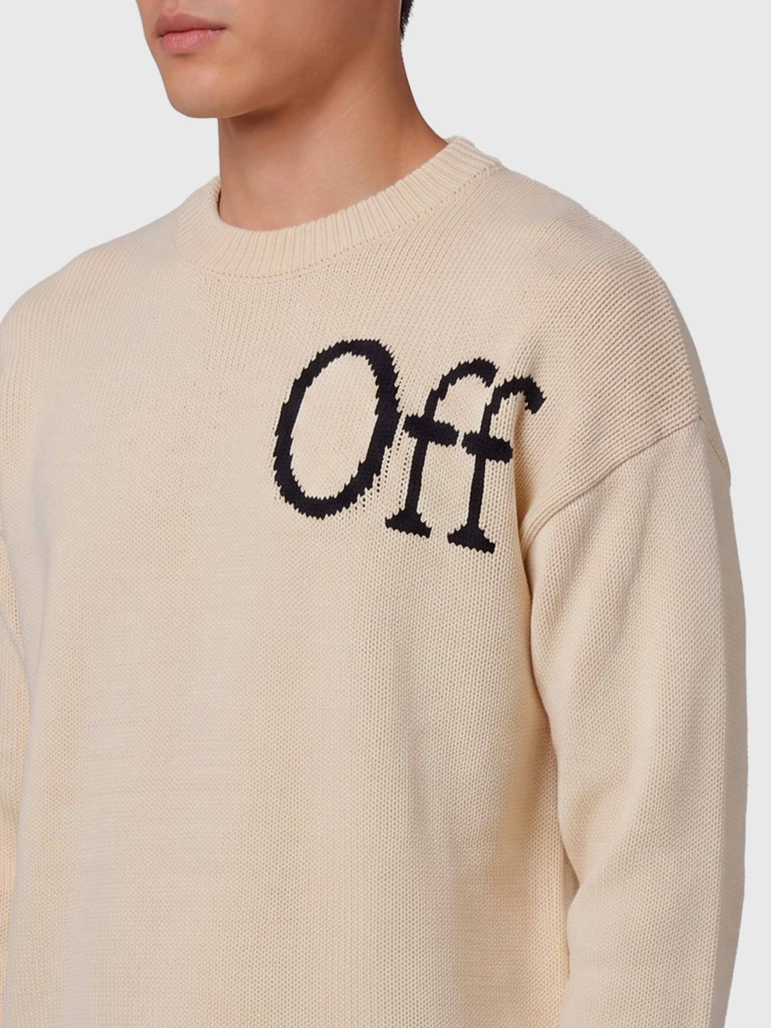 [Off White] Knitwear FW26 OMHE20QF26_KNI00110_110