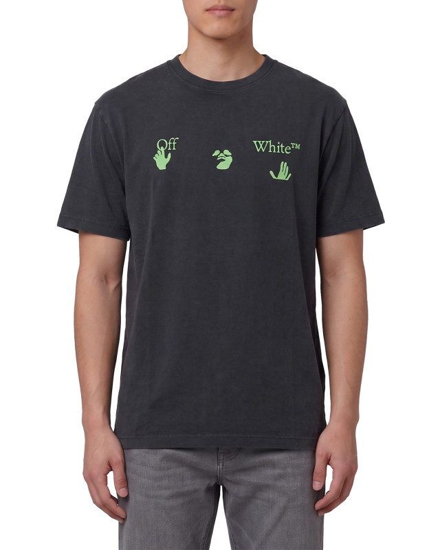 [Off White] T-shirts Short Sleeve FW26 OMAA120F26_JER01900_001