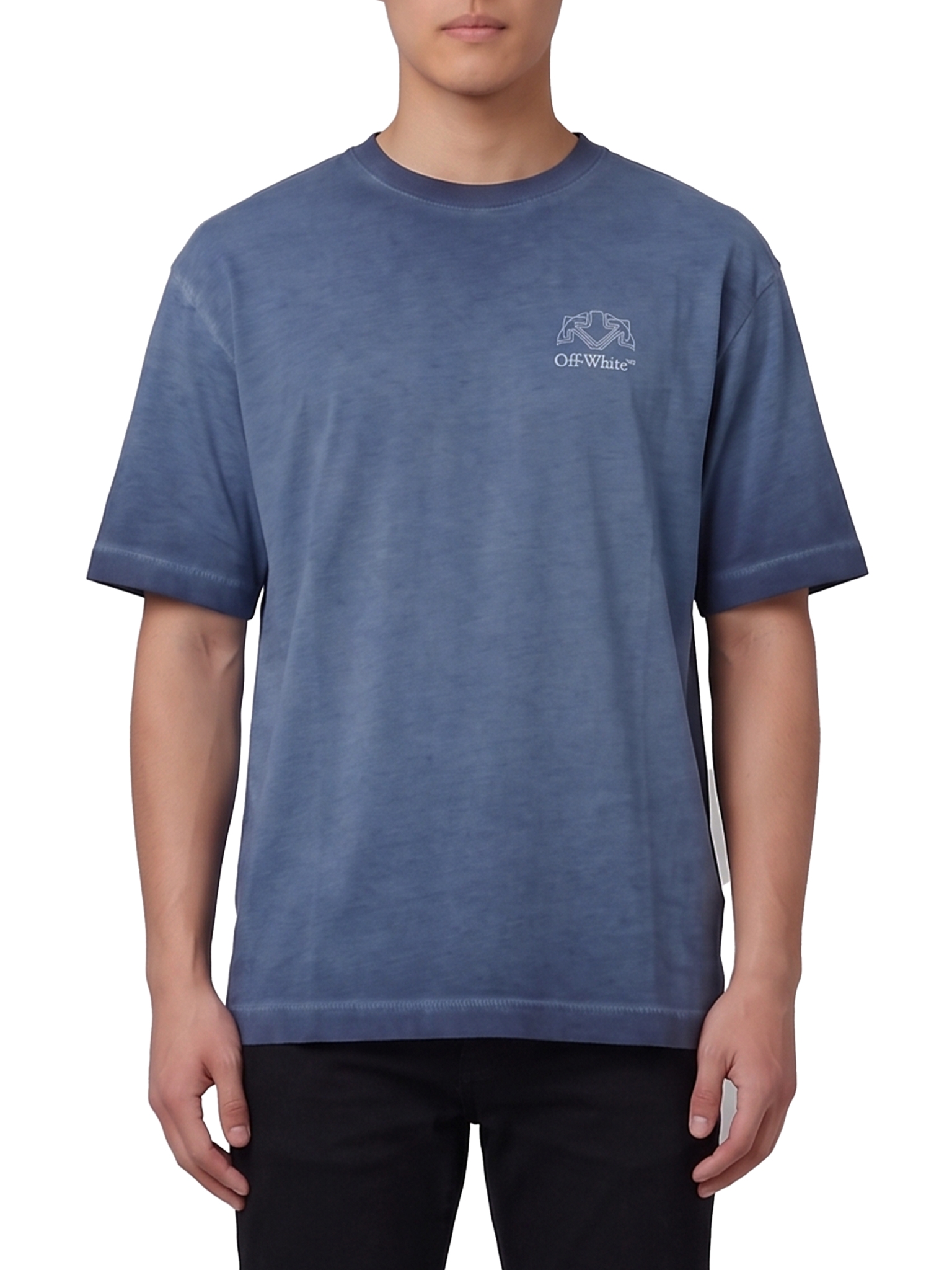[Off White] T-shirts Short Sleeve FW26 OMAA120F26_JER01F40_411