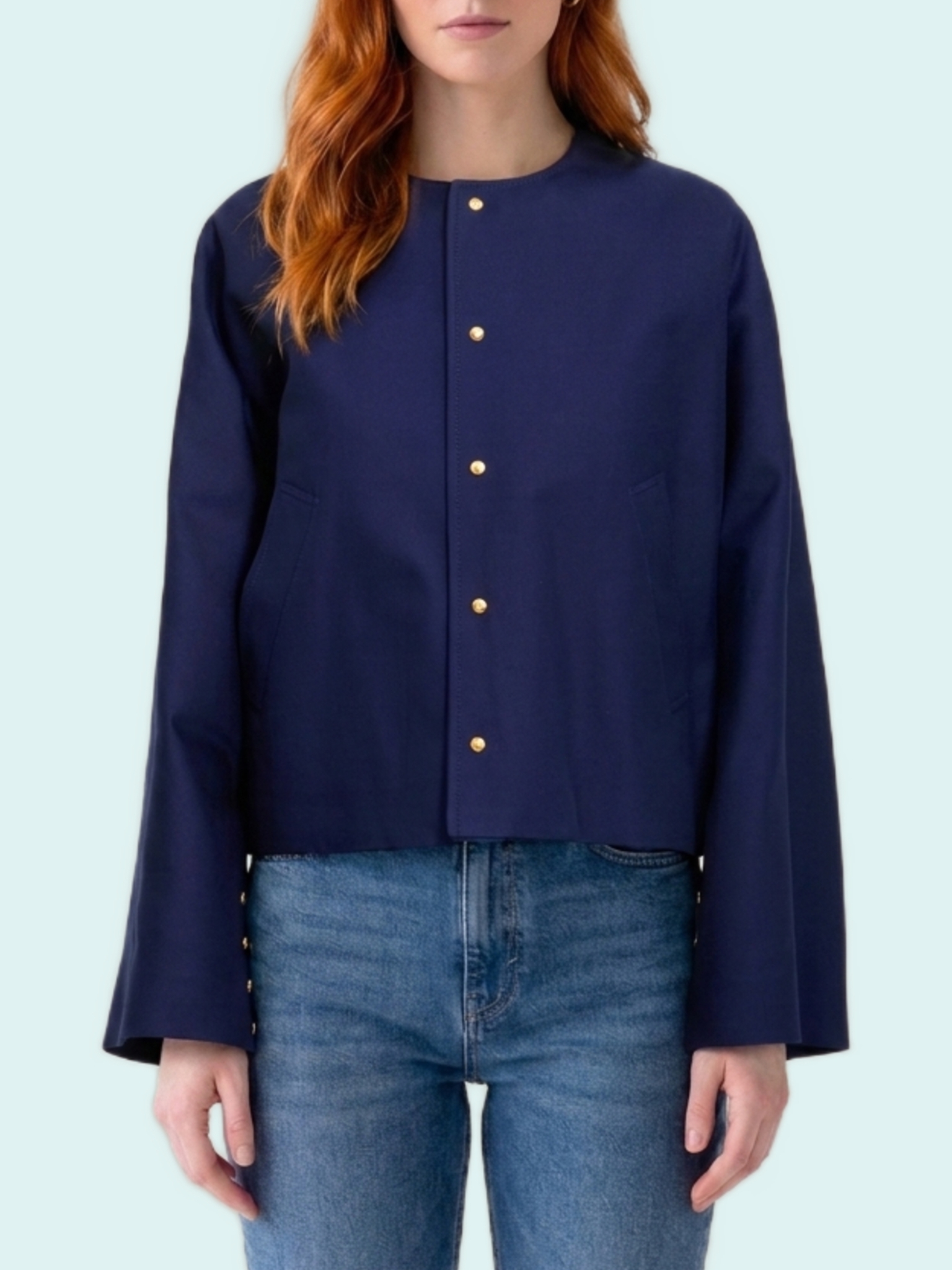 [Celine] Casual Jacket FW26 RV1PA3B83__07RB