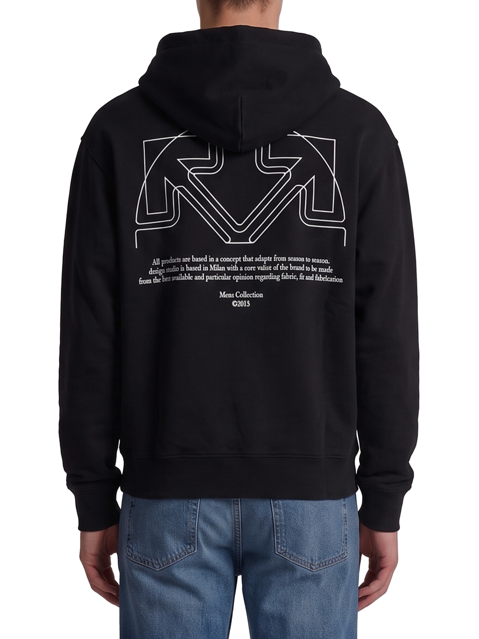 [Off White] Sweatshirt FW26 OMBB085F26_FLE00V00_001