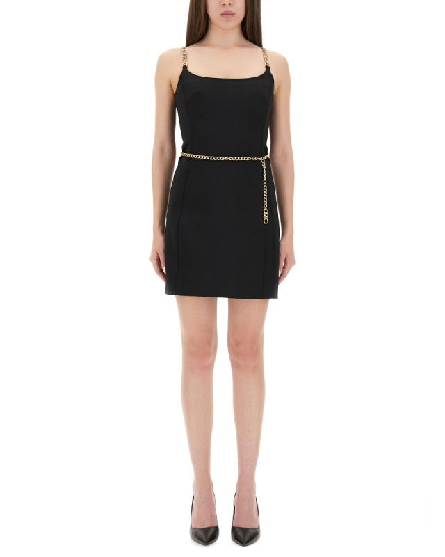 [MICHAEL BY MICHAEL KORS] Sleeveless dress FW25 MT5831K3GZ_001BLACK