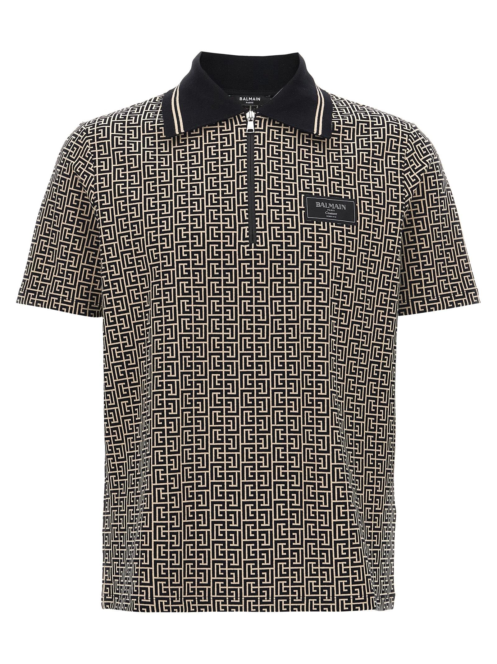 [Balmain] Shirts Short Sleeve SS26 EH1GC027BC90GFE