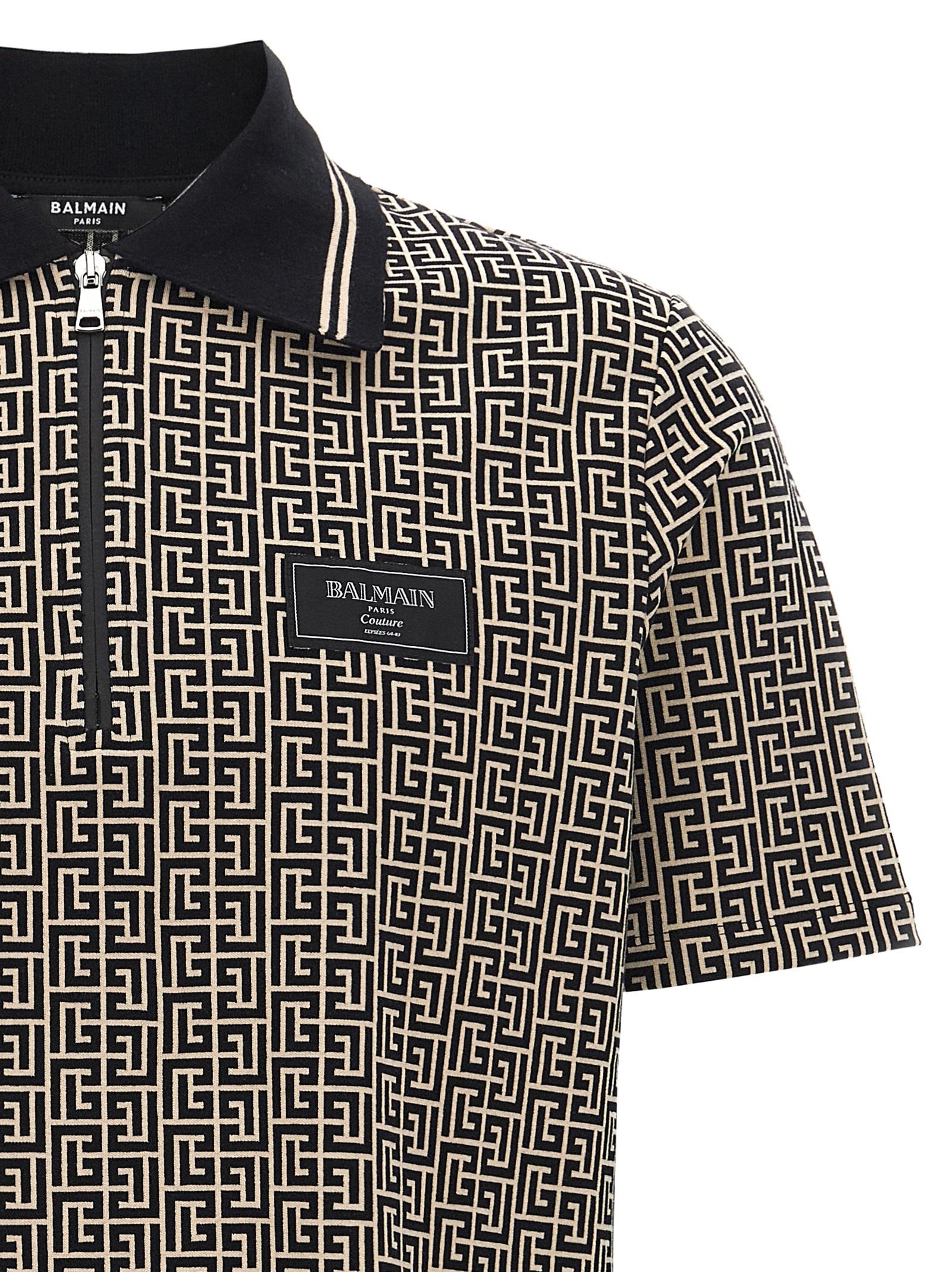 [Balmain] Shirts Short Sleeve SS26 EH1GC027BC90GFE