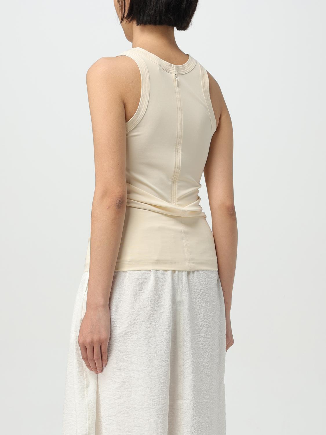 [TOTEME] T-shirts Sleeveless SS25 242WRT1727FB0162 116