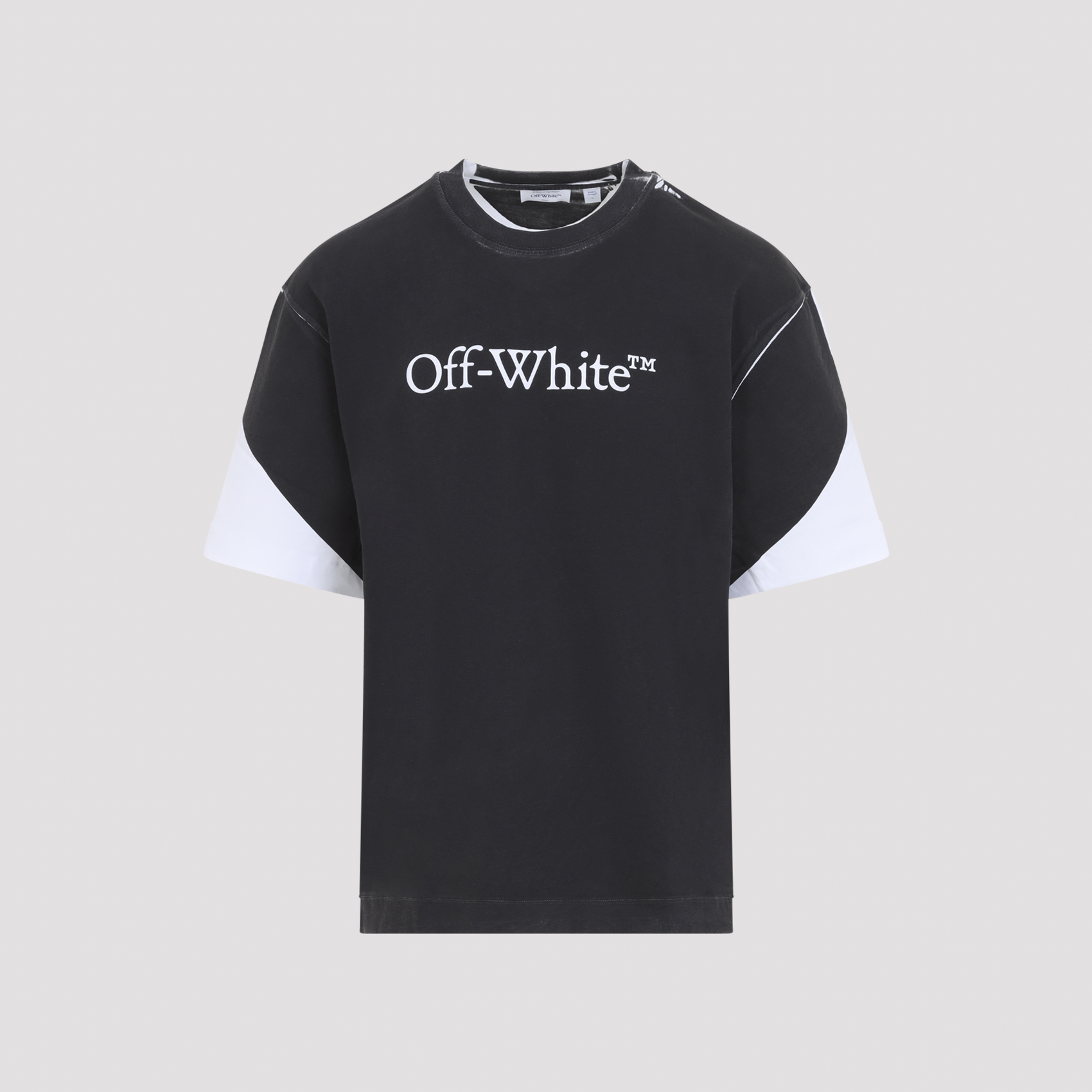 [Off-White] T-shirts Short Sleeve FW26 44MAA120F26J01D100