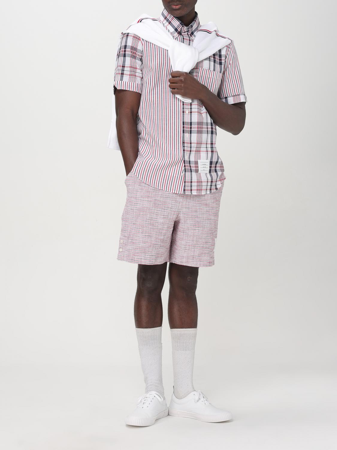 [Thom Browne] Shirts Short Sleeve SS25 MWS239FF0808 960