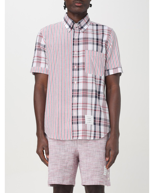 [Thom Browne] Shirts Short Sleeve SS25 MWS239FF0808 960