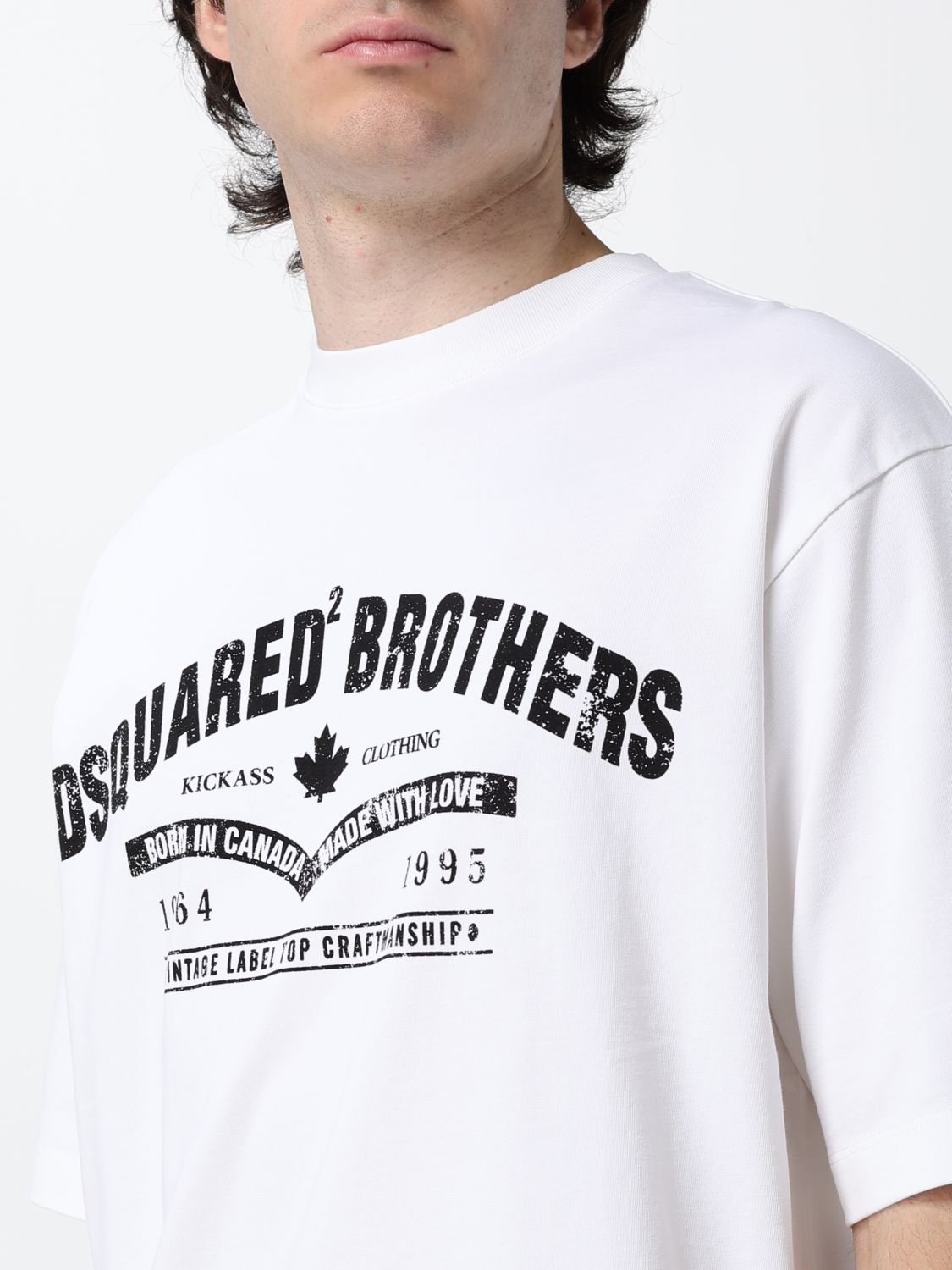 [Dsquared2] T-shirts Short Sleeve FW26 S74GD1599D20106 100