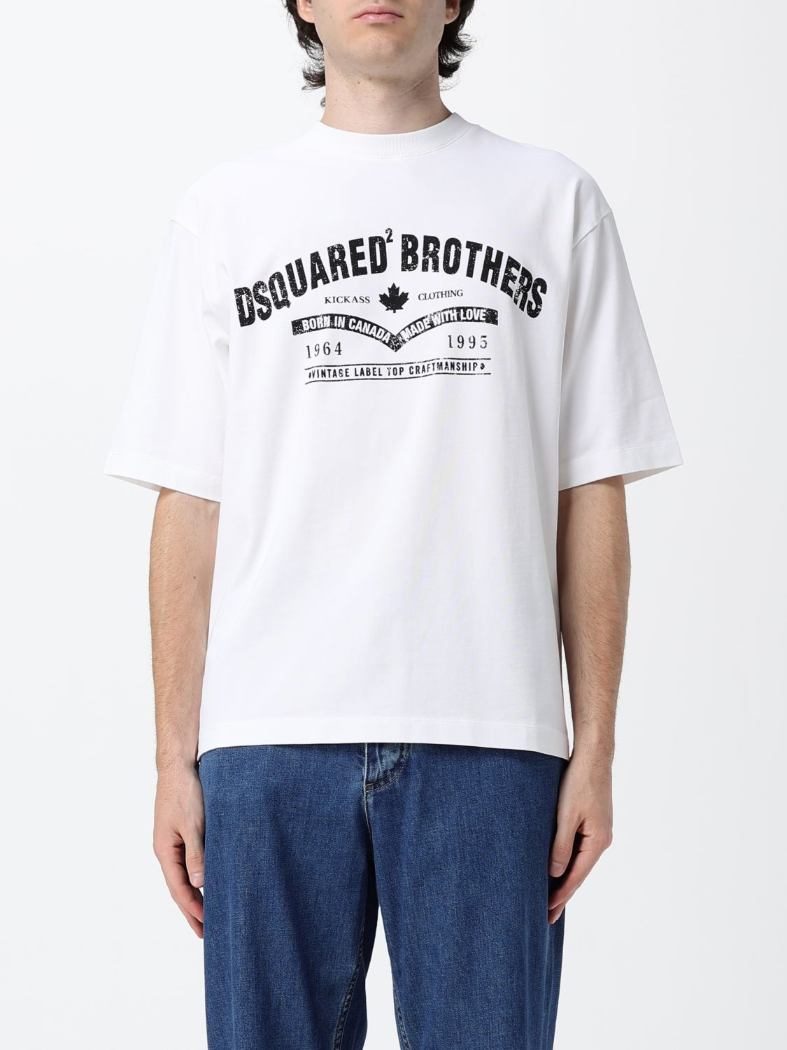 [Dsquared2] T-shirts Short Sleeve FW26 S74GD1599D20106 100