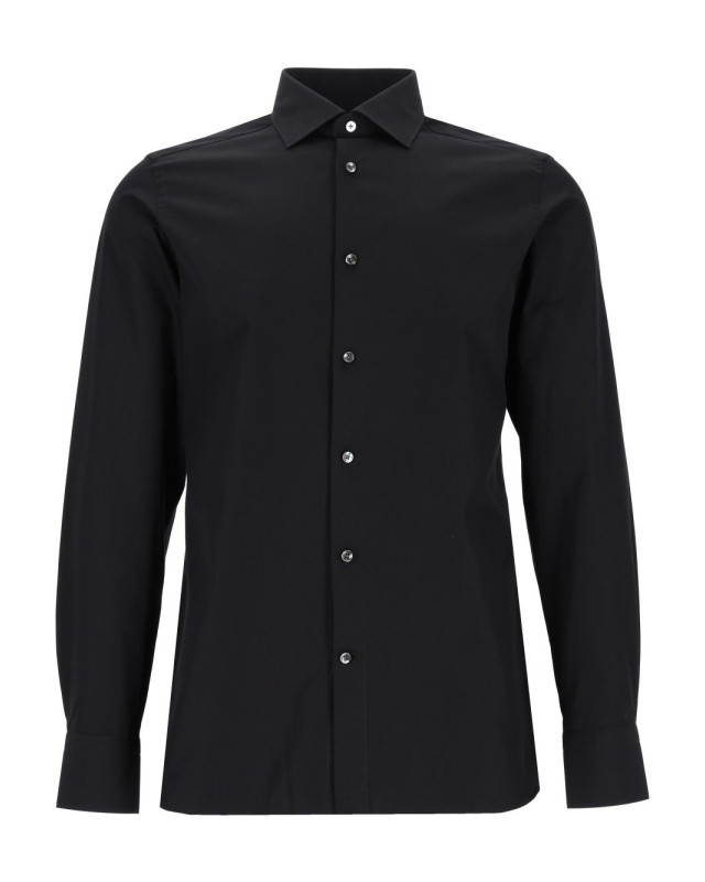 [ERMENEGILDO ZEGNA] Shirts Long Sleeve CO CT1069-9MS0MTCT1069
