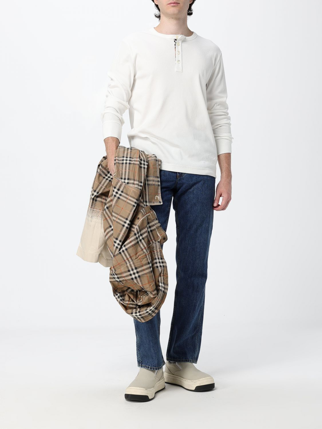 [Burberry] T-shirts Long Sleeve FW26 8128299