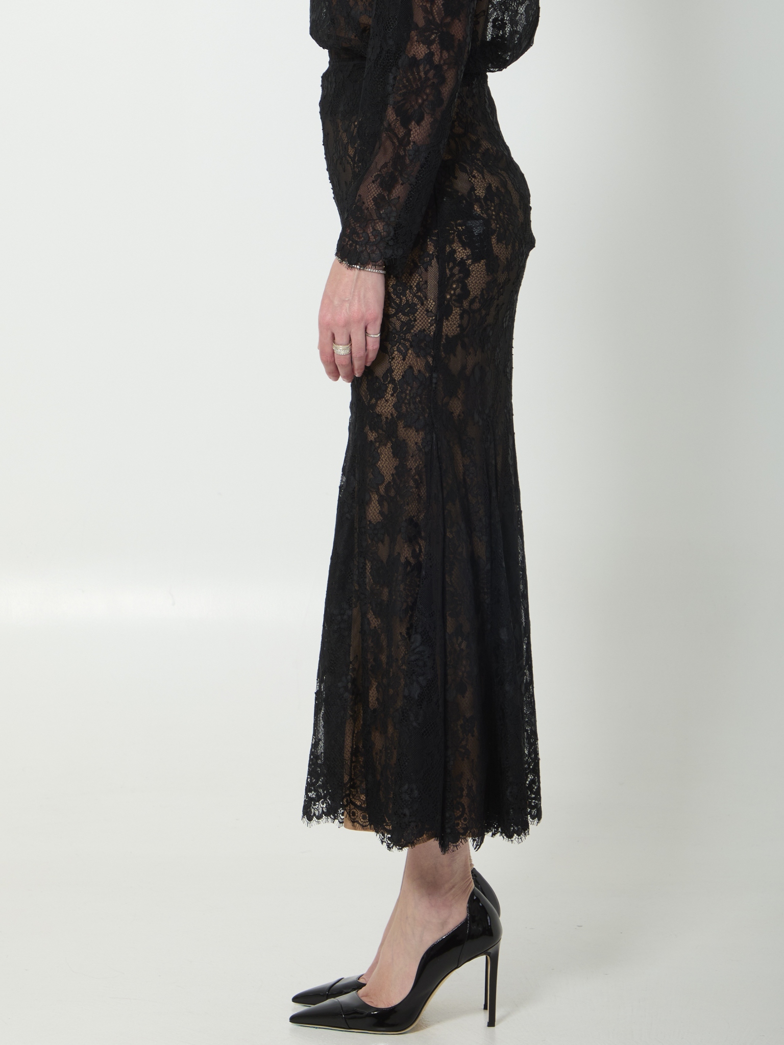 [SELF PORTRAIT] Long skirt FW26 PF26032MSK__B