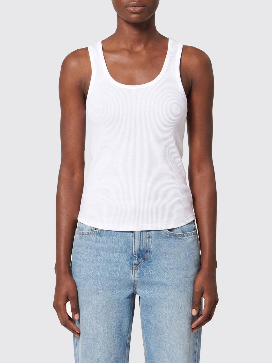 [Isabel Marant] Tank top SS26 TS0261FAA2N39I 20WH