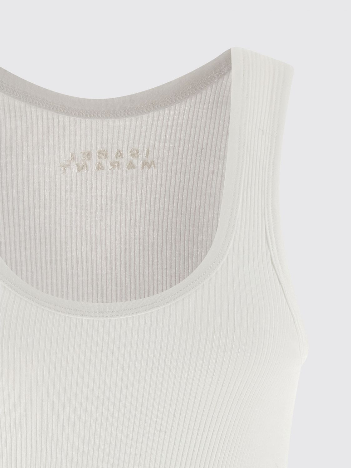[Isabel Marant] Tank top SS26 TS0261FAA2N39I 20WH