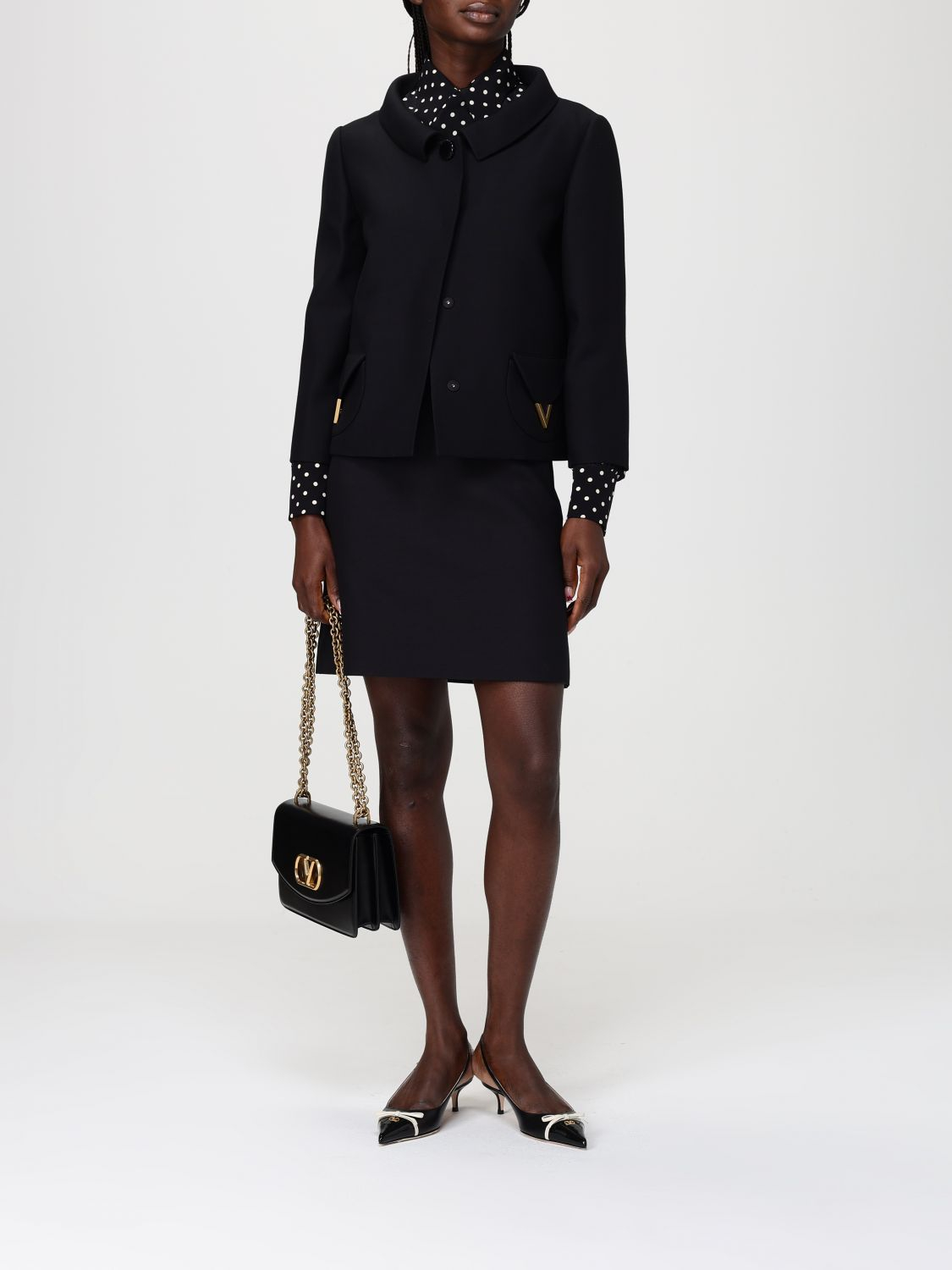 [Valentino] Shirts Long Sleeve SS26 8B3AB8429DW TB1
