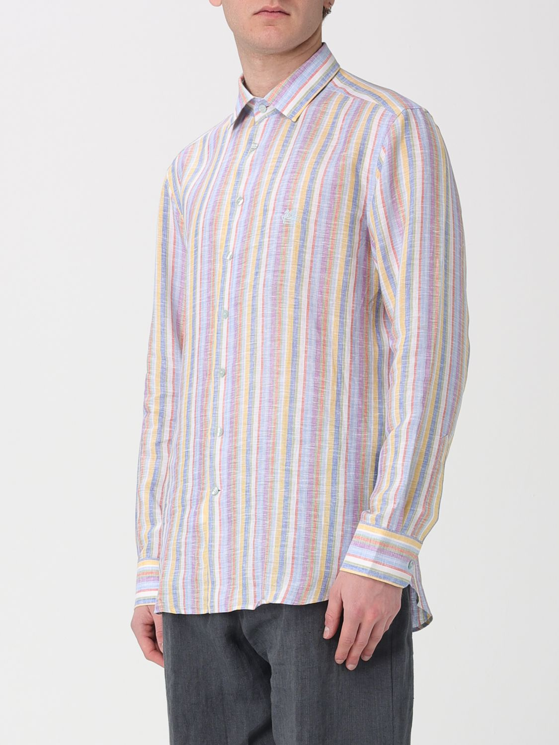 [Etro] Shirts Long Sleeve SS26 MRIB000299TB513 S9800