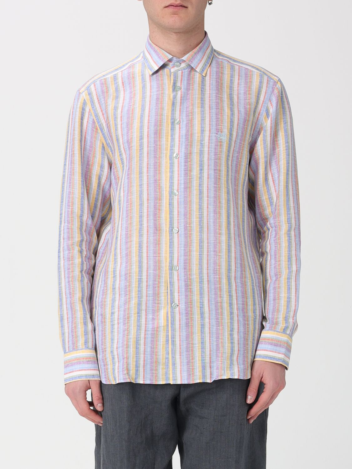 [Etro] Shirts Long Sleeve SS26 MRIB000299TB513 S9800