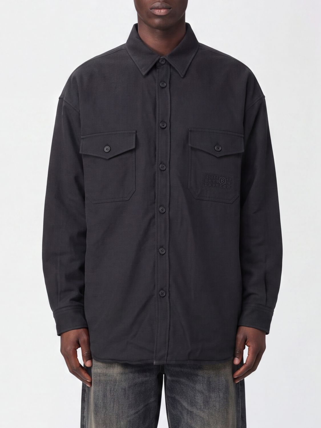 [MM6 Maison Margiela] Shirts Long Sleeve FW26 SH0DT0045MTN193 962