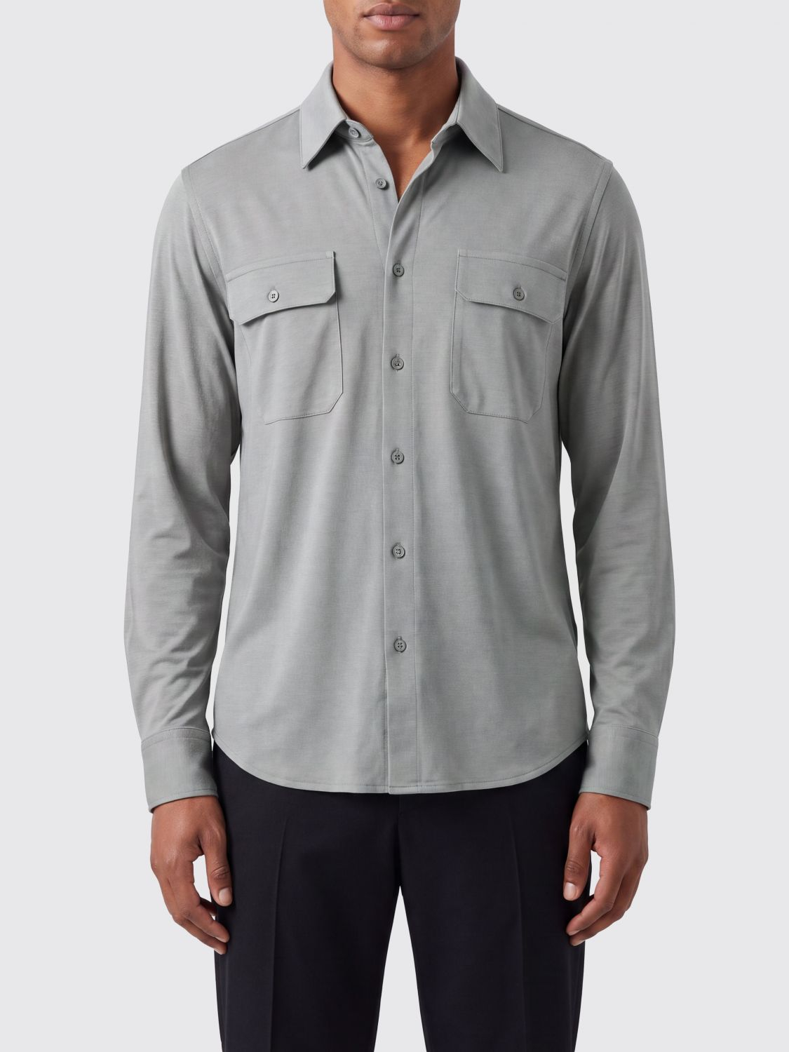 [Tom Ford] Shirts Long Sleeve FW26 JBL027JMS026 TAV