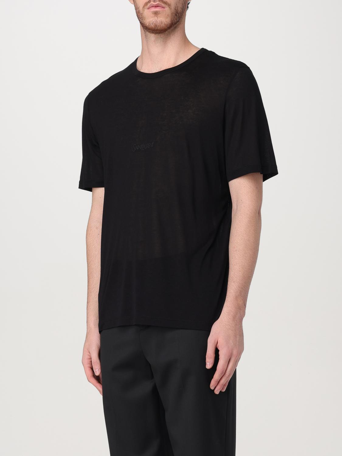 [Saint Laurent] T-shirts Short Sleeve FW25 749102Y37IL 1000