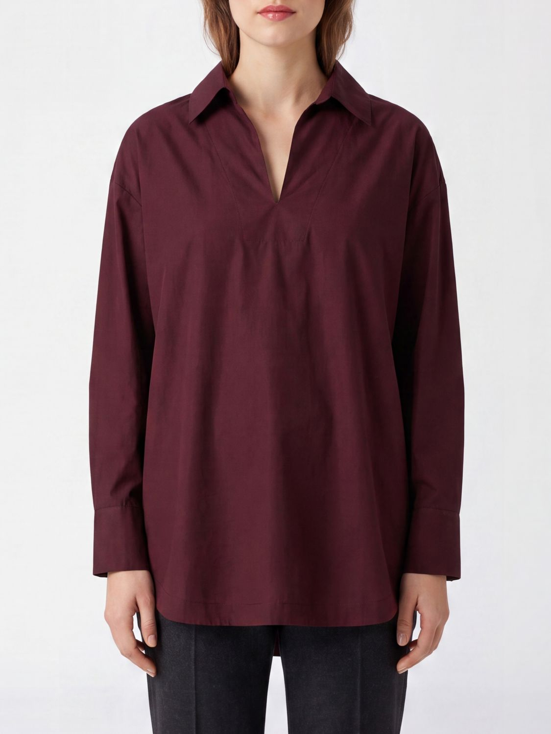[S Max Mara] Shirts Long Sleeve FW26 2629196031600 067