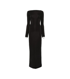 [Cult Gaia] Long sleeve dress FW26 WVGW34746YV340 ARMAND BLACK