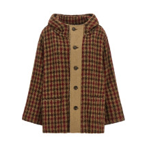 [R13] Casual Jacket FW26 R13WR704R879AKHAKIREDCHECK