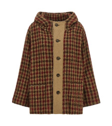 [R13] Casual Jacket FW26 R13WR704R879AKHAKIREDCHECK
