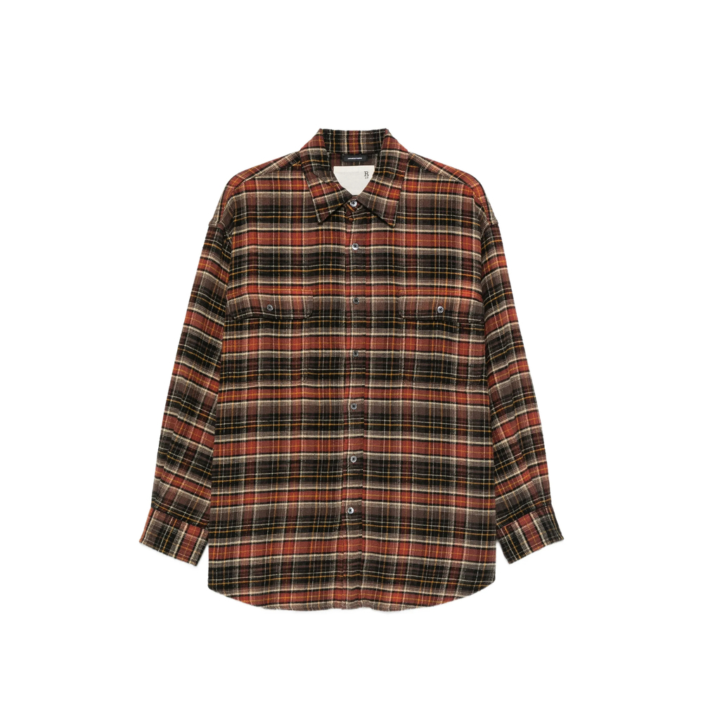 [R13] Shirts Long Sleeve FW26 R13WR415 R854B BROGR