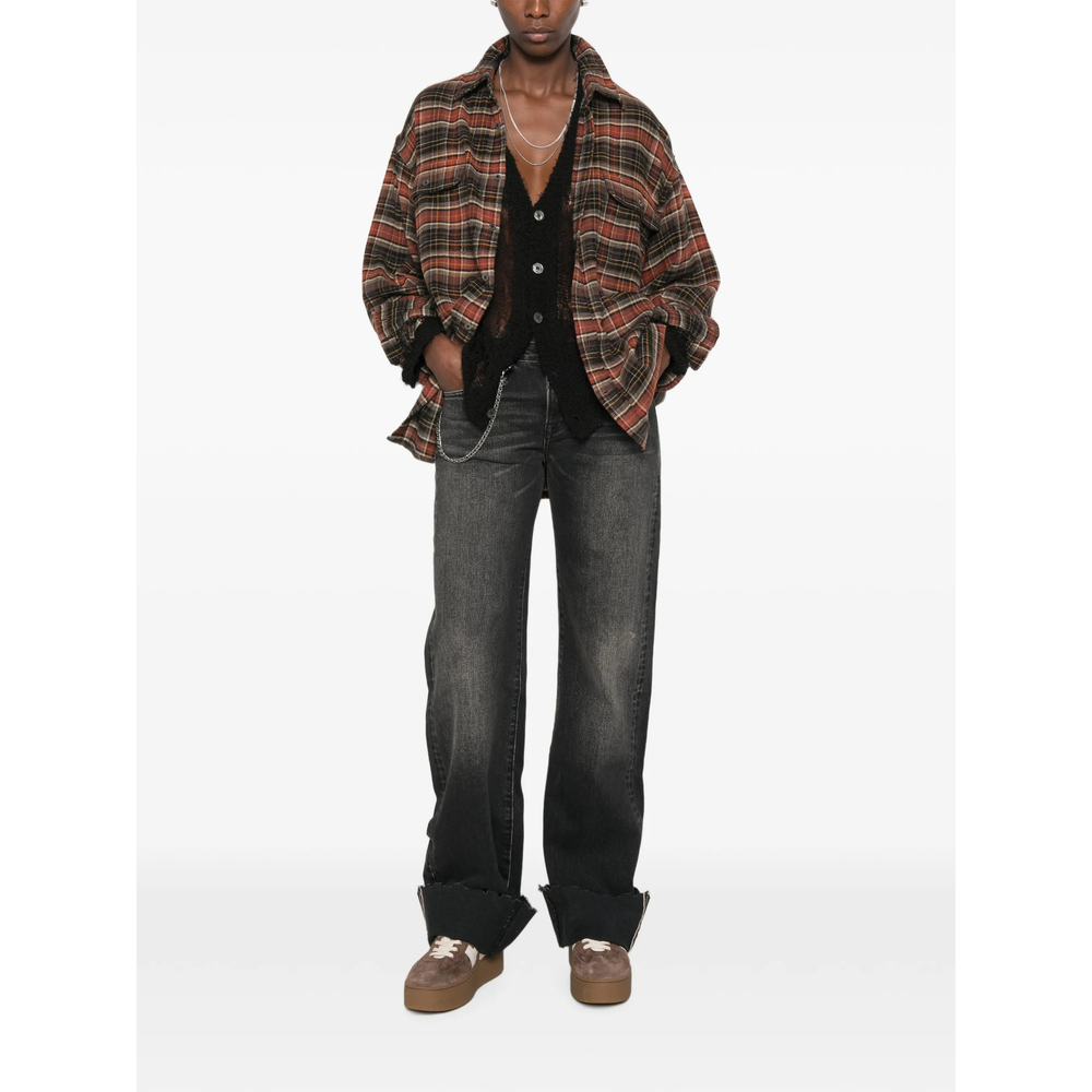 [R13] Shirts Long Sleeve FW26 R13WR415 R854B BROGR