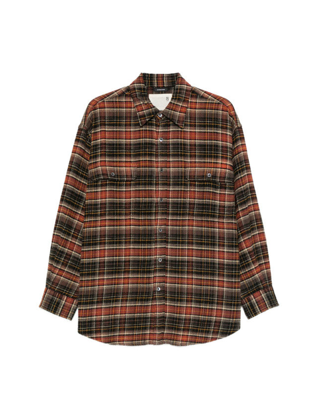 [R13] Shirts Long Sleeve FW26 R13WR415 R854B BROGR