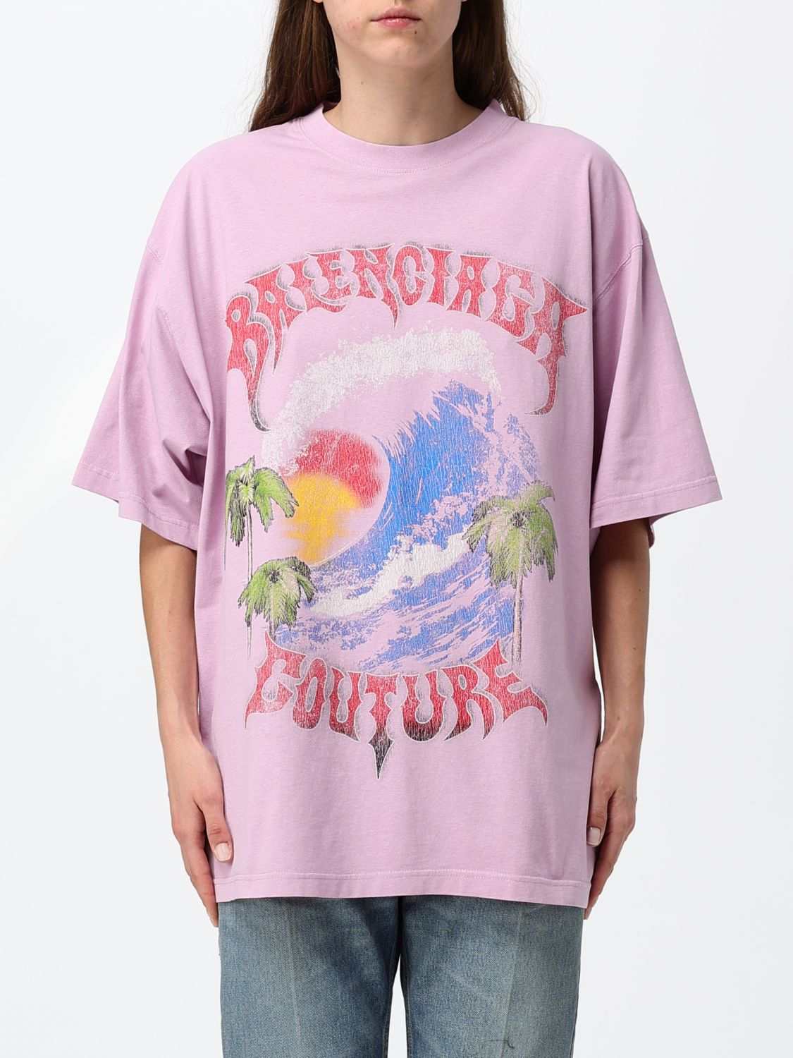[Balenciaga] T-shirts Short Sleeve FW26 871733TUVP2 5701