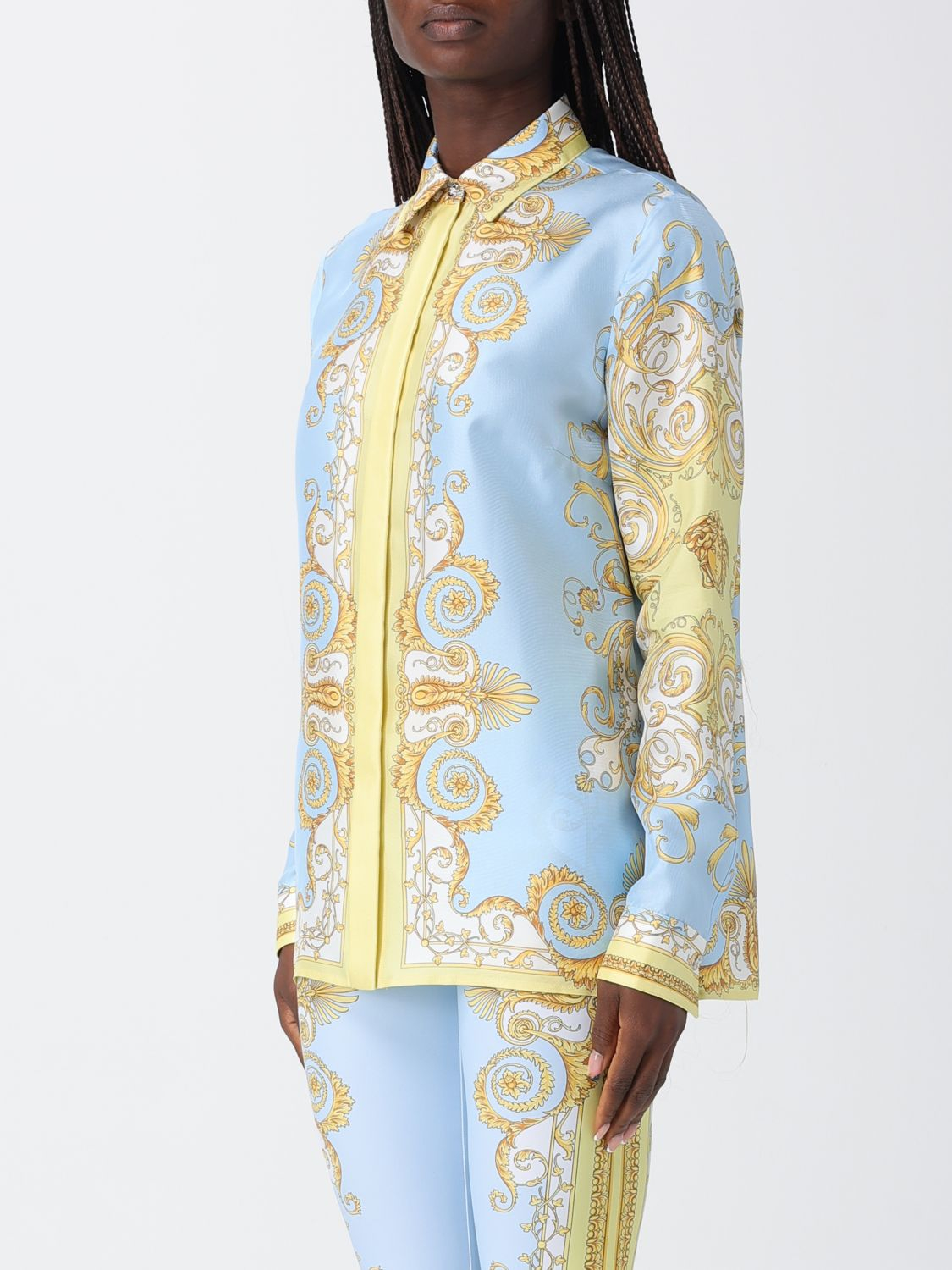 [Versace] Shirts Long Sleeve SS26 10013601A17165 5Y580