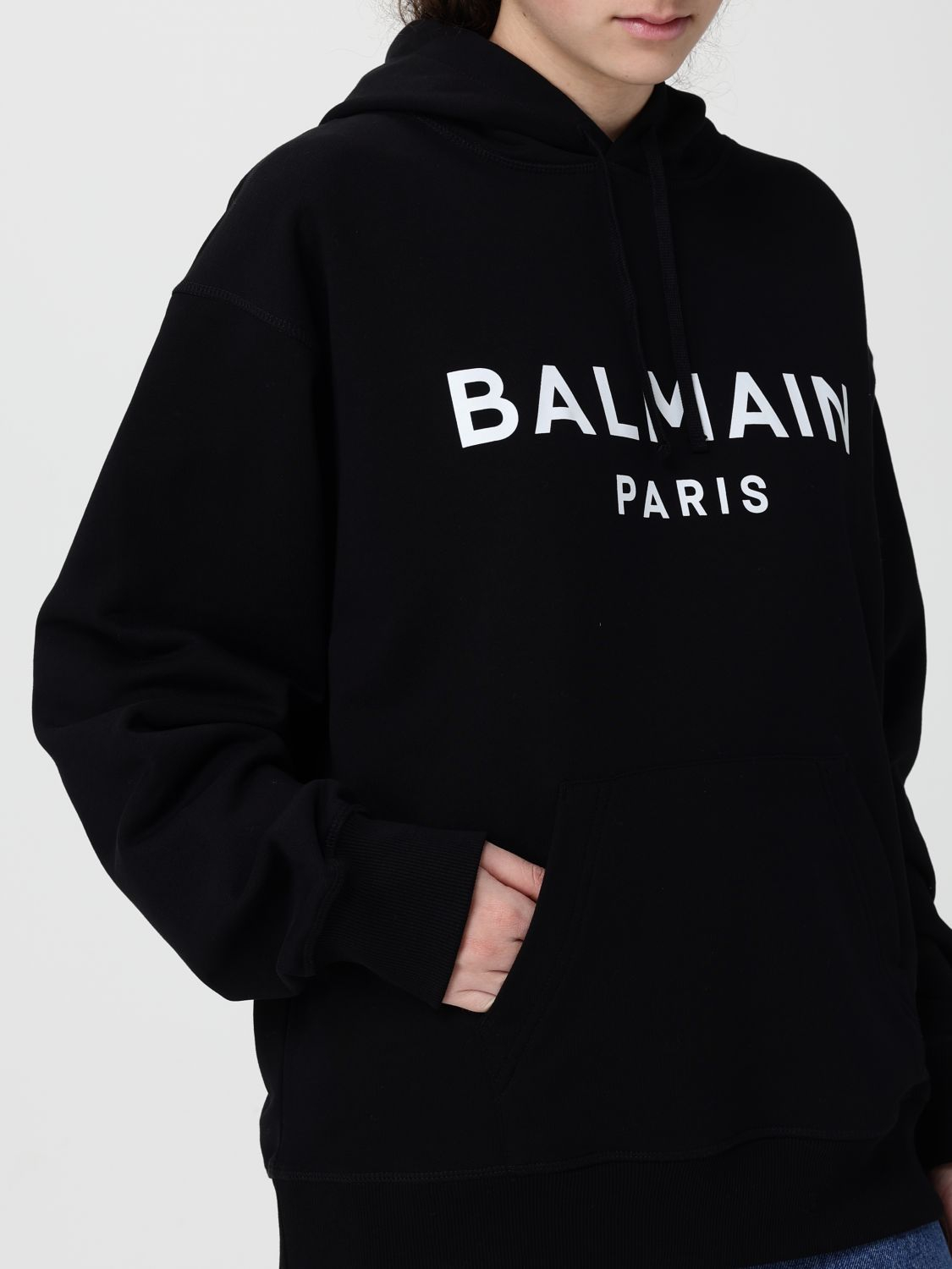[Balmain] Sweatshirt SS26 GH1JR007BD45 EAB