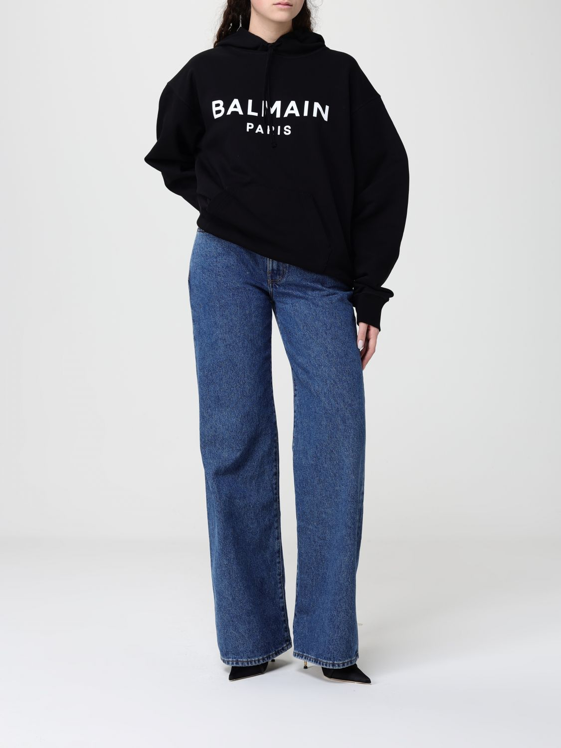 [Balmain] Sweatshirt SS26 GH1JR007BD45 EAB