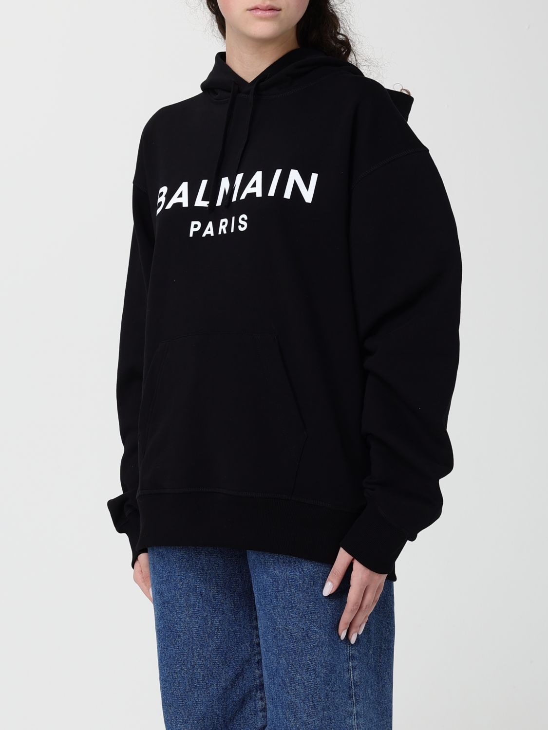[Balmain] Sweatshirt SS26 GH1JR007BD45 EAB