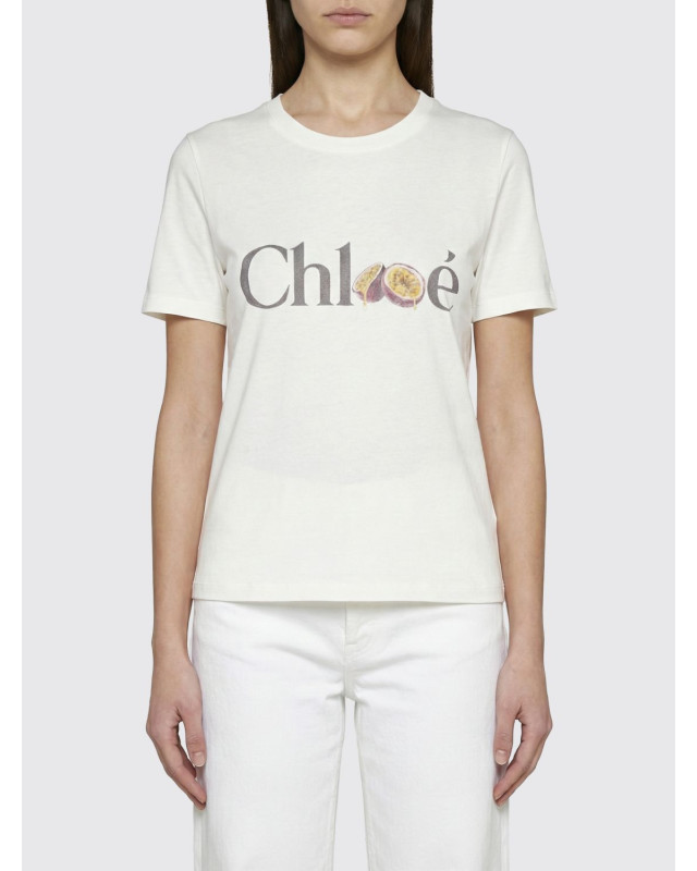 [Chloe] T-shirts Short Sleeve SS26 CH26SJH08197 101