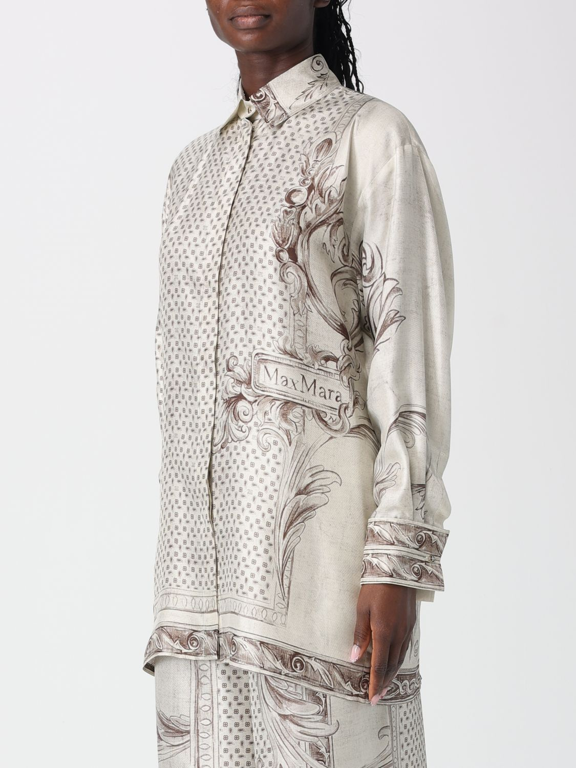 [Max Mara] Shirts Long Sleeve SS26 2611191011600 001