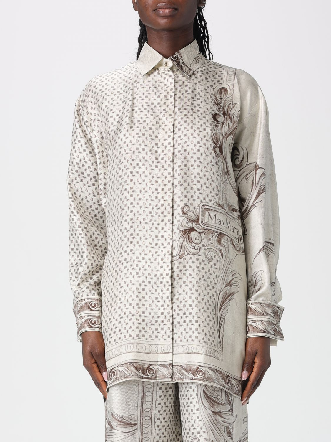 [Max Mara] Shirts Long Sleeve SS26 2611191011600 001