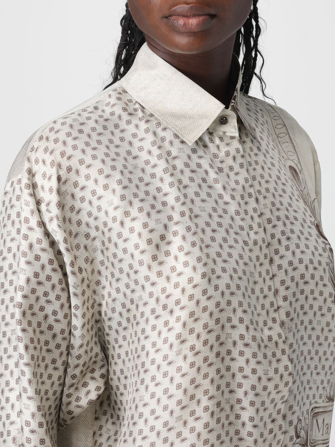 [Max Mara] Shirts Long Sleeve SS26 2611191011600 001