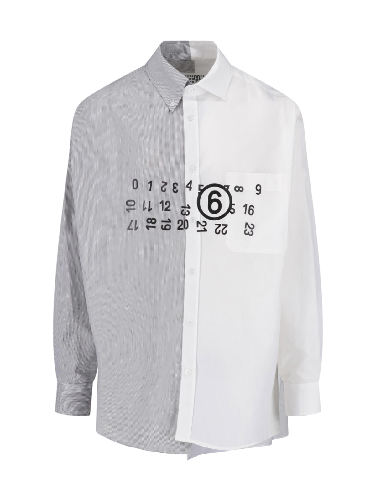 [MM6 Maison Margiela] Shirts Long Sleeve FW26 SH0DT0057 MTN183961