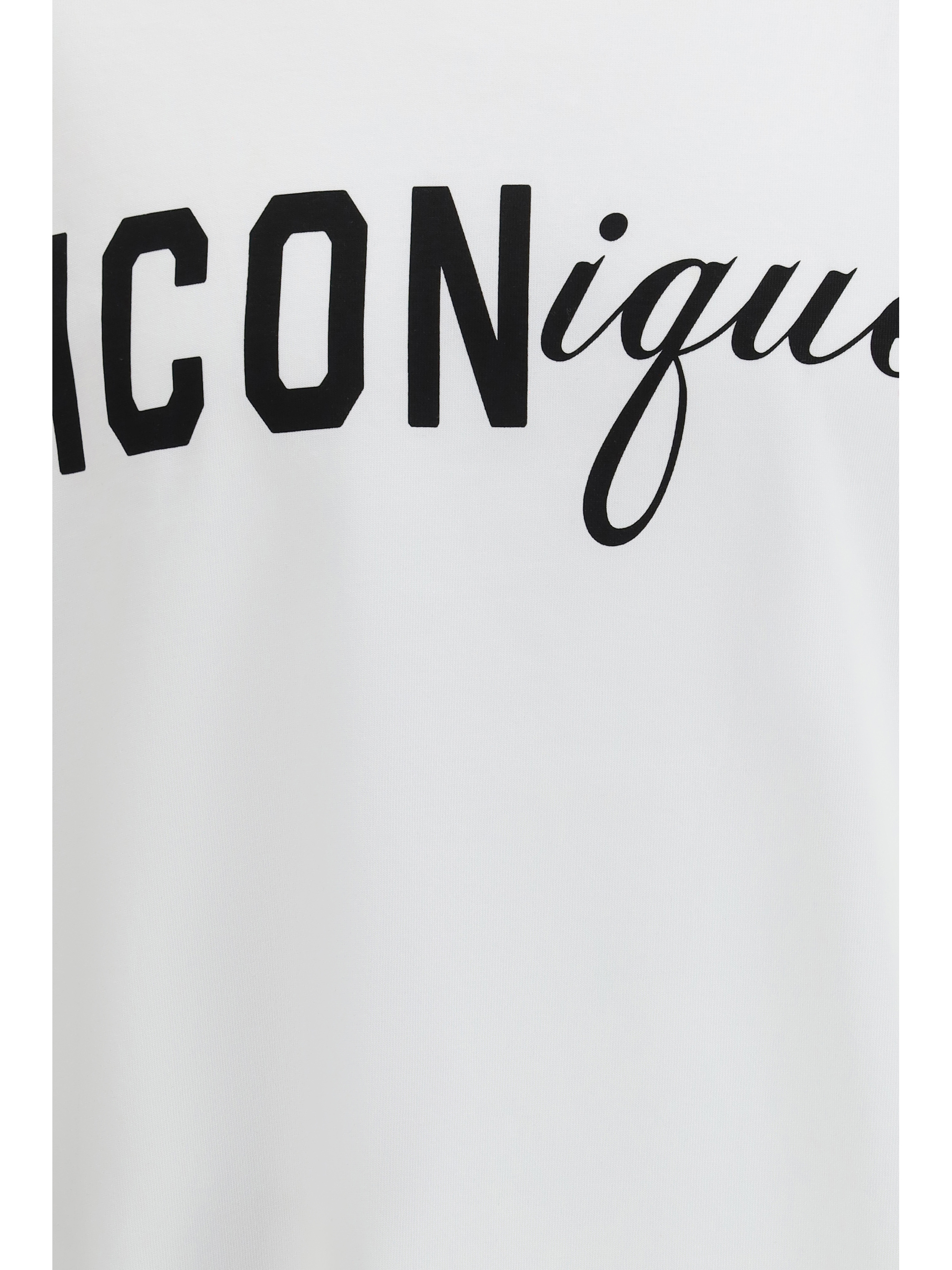 T-shirt in cotton with Icon graphic print
