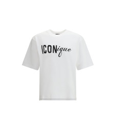 T-shirt in cotton with Icon graphic print
