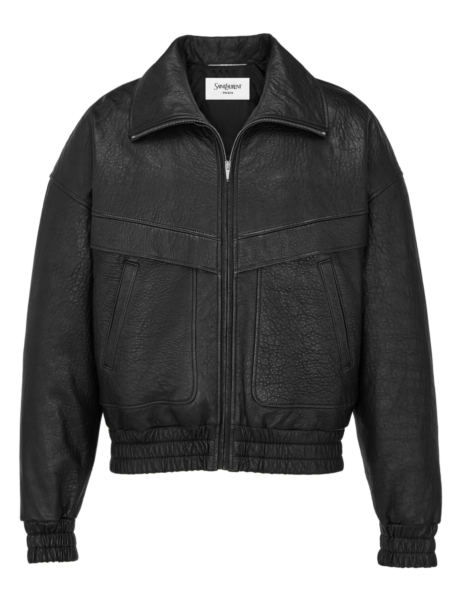 [Saint Laurent] Leather Jacket FW26 847967YCNF21000