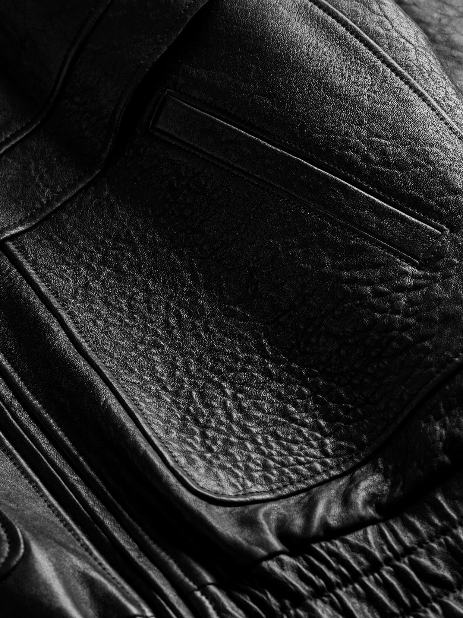 [Saint Laurent] Leather Jacket FW26 847967YCNF21000