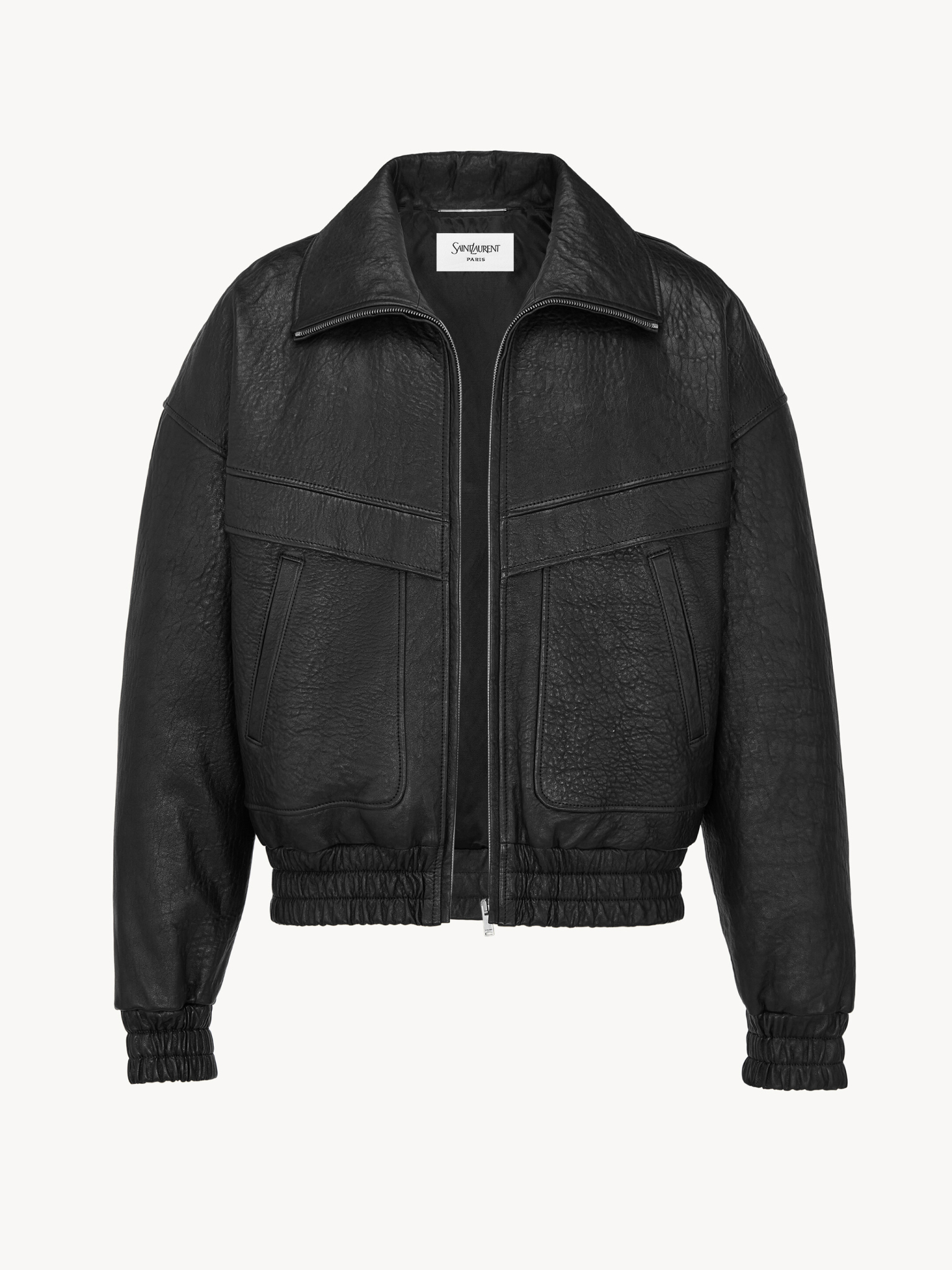 [Saint Laurent] Leather Jacket FW26 847967YCNF21000