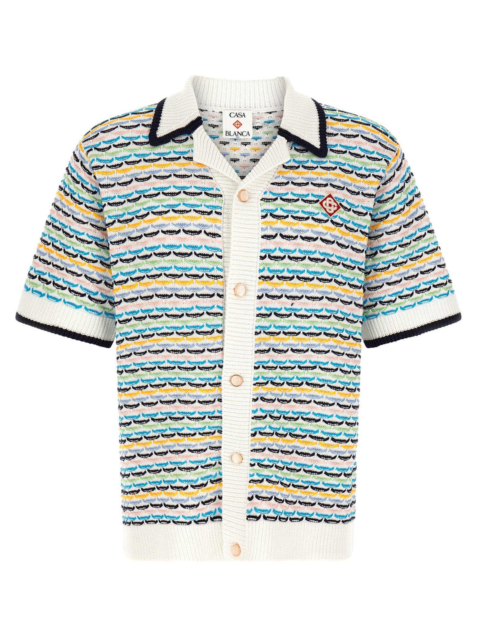 [Casablanca] Shirts Short Sleeve FW26 MPF26KW120901MULTI