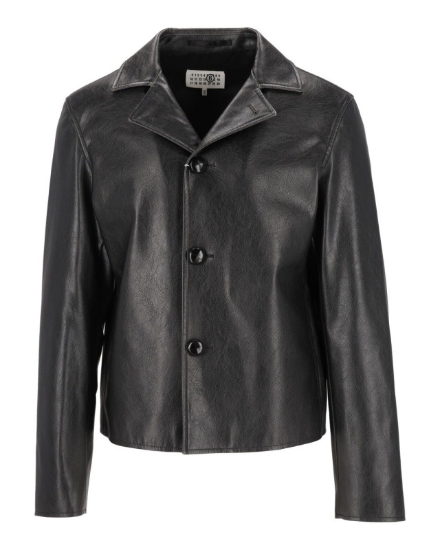 [MM6 Maison Margiela] Leather Jacket CO SH0AM0102M35455900