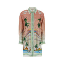 [Casablanca] Long sleeve dress FW26 WPF26DR16701 ETHEREAL